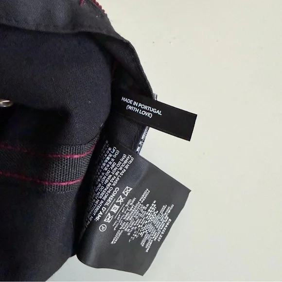 AMI de Coeur Paris Alexandre Mattiussi Baseball Cap Burgundy Corduroy Velvet Hat